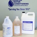Aquatek Water Conditioning sells Chlorine, Alum and Hydrogen Peroxide for water treatment systems.