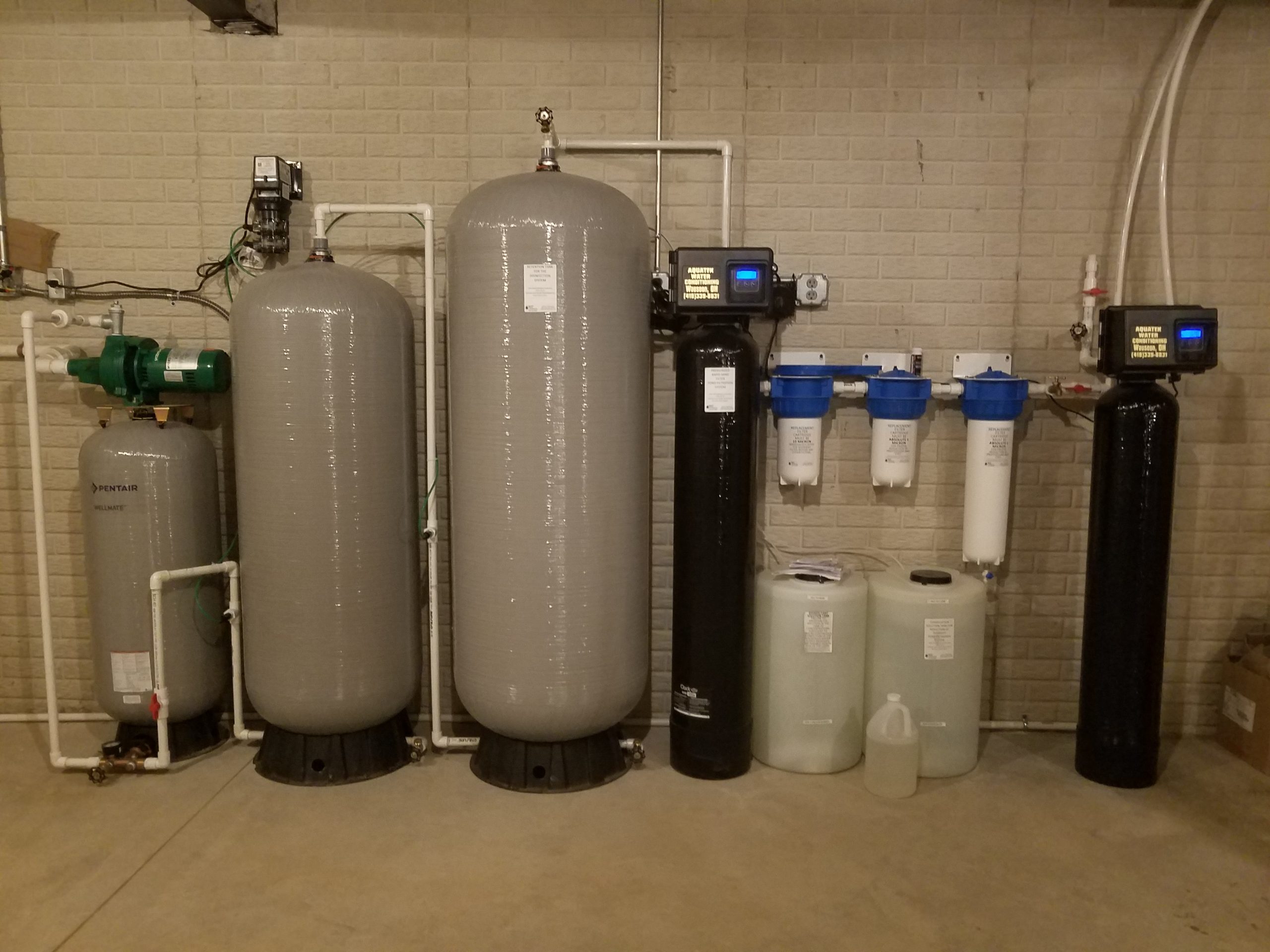 Pond Water Treatment System 2021 Pond Water Treatment System Installation picture