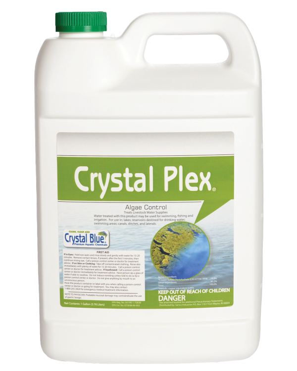 Crystal Plex 1 Gallon-Pond Algae Control