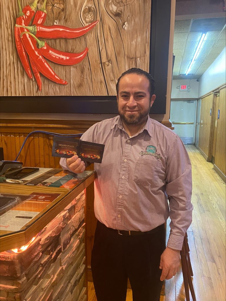 good water & healthy living go hand in hand, grand plaza mexican grill alberto