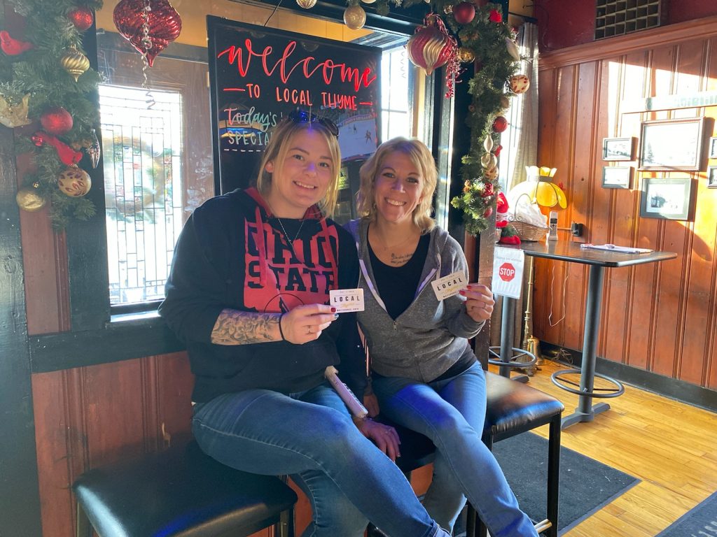 good water & healthy living go hand in hand, local thyme katie and tarah